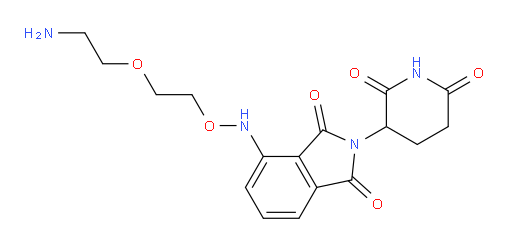 4-((2-(2-aminoethoxy)ethoxy)amino)-2-(2,6-dioxopiperidin-3-yl)isoindoline-1,3-dione