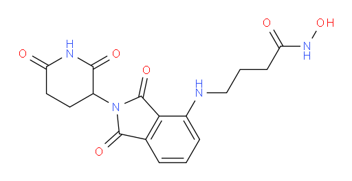 4-((2-(2,6-dioxopiperidin-3-yl)-1,3-dioxoisoindolin-4-yl)amino)-N-hydroxybutanamide