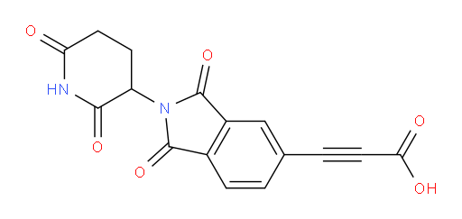 3-(2-(2,6-dioxopiperidin-3-yl)-1,3-dioxoisoindolin-5-yl)propiolic acid