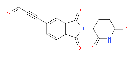 3-(2-(2,6-dioxopiperidin-3-yl)-1,3-dioxoisoindolin-5-yl)propiolaldehyde