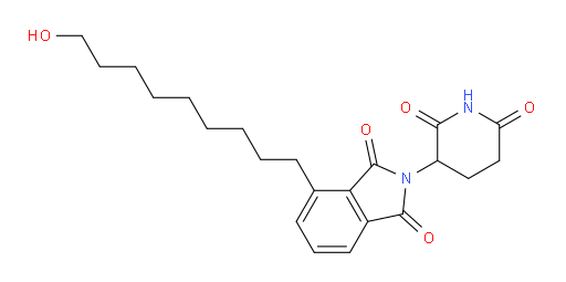 2-(2,6-dioxopiperidin-3-yl)-4-(9-hydroxynonyl)isoindoline-1,3-dione