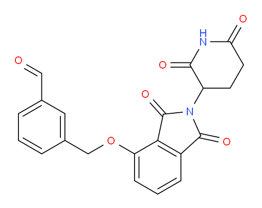 3-(((2-(2,6-dioxopiperidin-3-yl)-1,3-dioxoisoindolin-4-yl)oxy)methyl)benzaldehyde