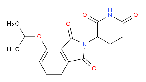 2-(2,6-dioxopiperidin-3-yl)-4-isopropoxyisoindoline-1,3-dione
