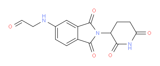 2-((2-(2,6-dioxopiperidin-3-yl)-1,3-dioxoisoindolin-5-yl)amino)acetaldehyde