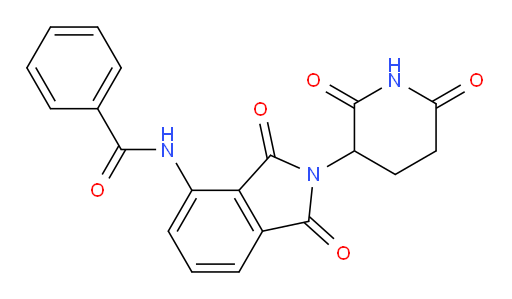 N-(2-(2,6-dioxopiperidin-3-yl)-1,3-dioxoisoindolin-4-yl)benzamide