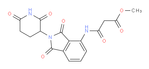 methyl 3-((2-(2,6-dioxopiperidin-3-yl)-1,3-dioxoisoindolin-4-yl)amino)-3-oxopropanoate