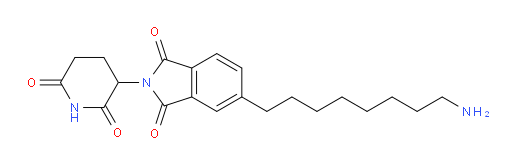 5-(8-aminooctyl)-2-(2,6-dioxopiperidin-3-yl)isoindoline-1,3-dione