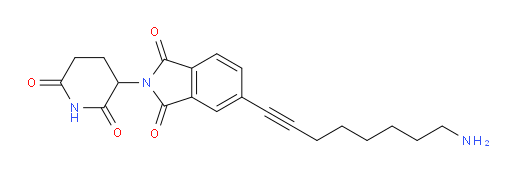 5-(8-aminooct-1-yn-1-yl)-2-(2,6-dioxopiperidin-3-yl)isoindoline-1,3-dione