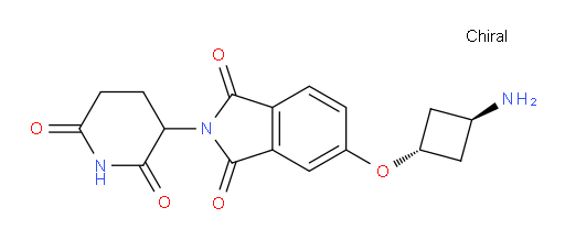 5-((1r,3r)-3-aminocyclobutoxy)-2-(2,6-dioxopiperidin-3-yl)isoindoline-1,3-dione