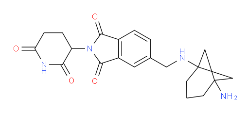5-(((5-aminobicyclo[3.1.1]heptan-1-yl)amino)methyl)-2-(2,6-dioxopiperidin-3-yl)isoindoline-1,3-dione