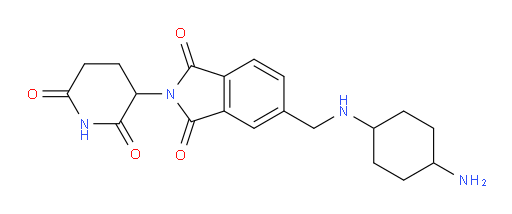 5-(((4-aminocyclohexyl)amino)methyl)-2-(2,6-dioxopiperidin-3-yl)isoindoline-1,3-dione