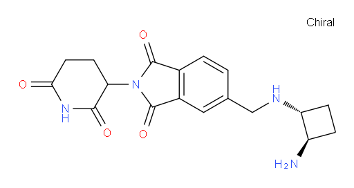 5-((((1R,2R)-2-aminocyclobutyl)amino)methyl)-2-(2,6-dioxopiperidin-3-yl)isoindoline-1,3-dione