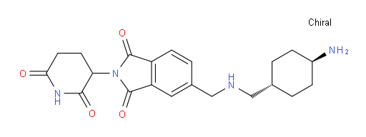 5-(((((1r,4r)-4-aminocyclohexyl)methyl)amino)methyl)-2-(2,6-dioxopiperidin-3-yl)isoindoline-1,3-dione