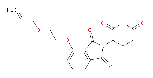 4-(2-(allyloxy)ethoxy)-2-(2,6-dioxopiperidin-3-yl)isoindoline-1,3-dione