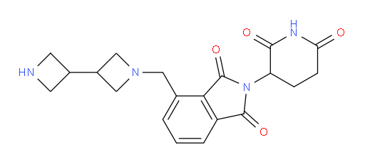 4-([3,3'-biazetidin]-1-ylmethyl)-2-(2,6-dioxopiperidin-3-yl)isoindoline-1,3-dione