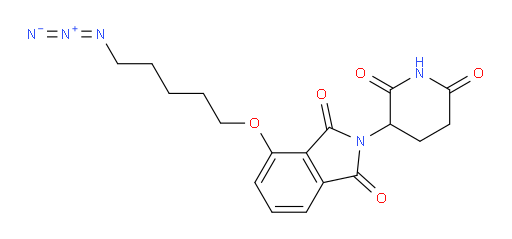 4-((5-azidopentyl)oxy)-2-(2,6-dioxopiperidin-3-yl)isoindoline-1,3-dione