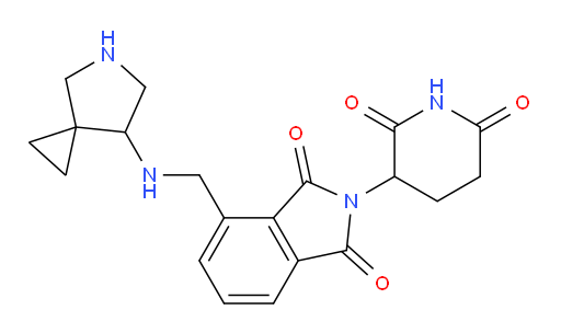 4-((5-azaspiro[2.4]heptan-7-ylamino)methyl)-2-(2,6-dioxopiperidin-3-yl)isoindoline-1,3-dione