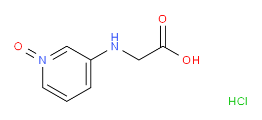 3-((carboxymethyl)amino)pyridine 1-oxide hydrochloride