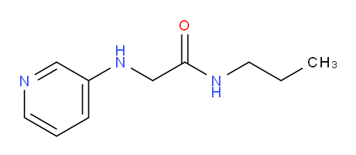 N-propyl-2-(pyridin-3-ylamino)acetamide