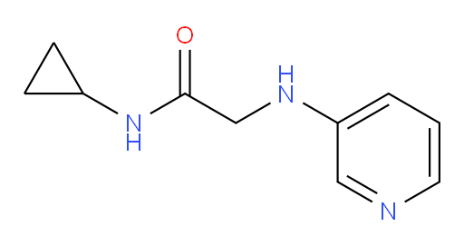 N-cyclopropyl-2-(pyridin-3-ylamino)acetamide