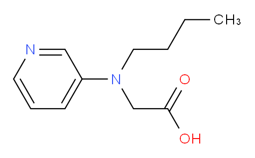 2-(butyl(pyridin-3-yl)amino)acetic acid