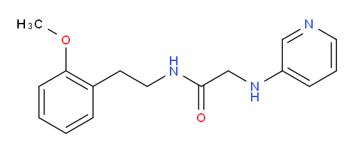 N-(2-methoxyphenethyl)-2-(pyridin-3-ylamino)acetamide