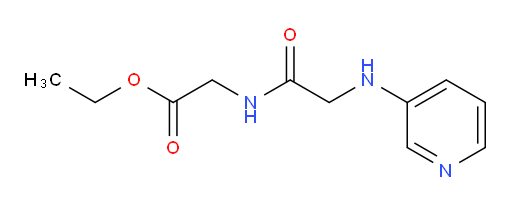 ethyl 2-(2-(pyridin-3-ylamino)acetamido)acetate