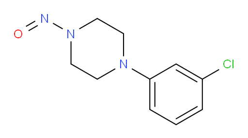 1-(3-chlorophenyl)-4-nitrosopiperazine