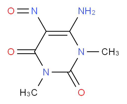 6-amino-1,3-dimethyl-5-nitrosopyrimidine-2,4(1H,3H)-dione
