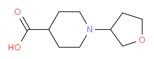 1-(tetrahydrofuran-3-yl)piperidine-4-carboxylic acid