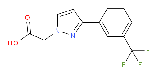 2-{3-[3-(trifluoromethyl)phenyl]-1H-pyrazol-1-yl}acetic acid