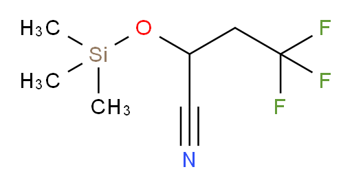4,4,4-trifluoro-2-[(trimethylsilyl)oxy]butanenitrile