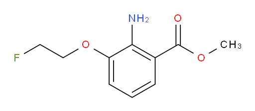methyl 2-amino-3-(2-fluoroethoxy)benzoate