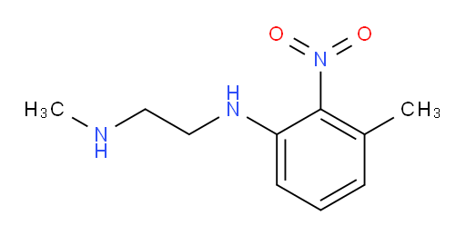 N1-methyl-N2-(3-methyl-2-nitrophenyl)ethane-1,2-diamine