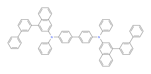 N4,N4'-bis(4-([1,1'-biphenyl]-3-yl)naphthalen-2-yl)-N4,N4'-diphenyl-[1,1'-biphenyl]-4,4'-diamine