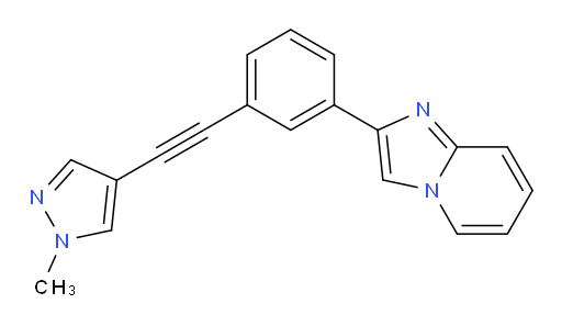 2-(3-((1-methyl-1H-pyrazol-4-yl)ethynyl)phenyl)imidazo[1,2-a]pyridine