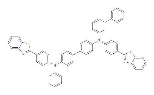 N4-([1,1'-biphenyl]-3-yl)-N4,N4'-bis(4-(benzo[d]thiazol-2-yl)phenyl)-N4'-phenyl-[1,1'-biphenyl]-4,4'-diamine