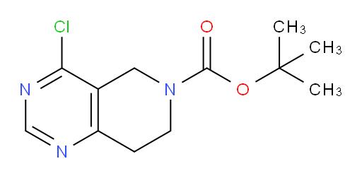 1,1-Dimethylethyl 4-chloro-7,8-dihydropyrido[4,3-d]pyrimidine-6(5H)-carboxylate