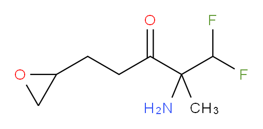 2-amino-1,1-difluoro-2-methyl-5-(oxiran-2-yl)pentan-3-one