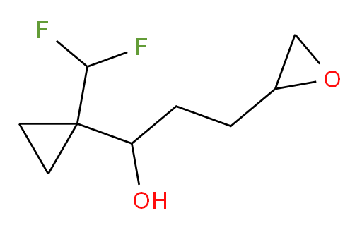 1-(1-(difluoromethyl)cyclopropyl)-3-(oxiran-2-yl)propan-1-ol