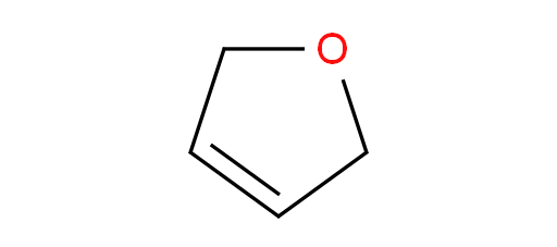 2,5-DHF;3-Oxolene;Dihydrofuran;2,5-Dihyrofuran;2,5-dihydro-fura;2,5-DIHYDROFURAN;2,5 DIHYDROFURANE;OXA-3-CYCLOPENTENE;1,4-EPOXY-2-BUTENE;Furan, 2,5-dihydro-