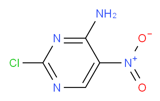 IFLAB-BB F1930-0037;2-CHLORO-5-NITROPYRIMIDIN-4-AMINE;2-CHLORO-5-NITRO-4-PYRIMIDINAMINE;4-AMINO-2-CHLORO-5-NITROPYRIMIDINE;2-Chloro-5-nitropyrimidine-4-amine;2-Chloro-5-nitro-6-aminopyrimidine;2-Chloro-4-aMino-5-nitropyriMidine;4-amino-5-nitro-2-chloropyrimidine;2-chloro-5-nitropyriMidine-4-aMino;4-Pyrimidinamine, 2-chloro-5-nitro-