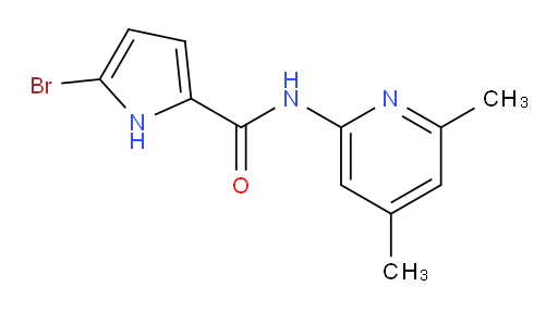 5-bromo-N-(4,6-dimethylpyridin-2-yl)-1H-pyrrole-2-carboxamide