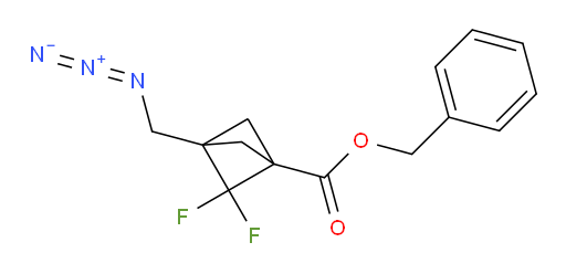 Phenylmethyl 3-(azidomethyl)-2,2-difluorobicyclo[1.1.1]pentane-1-carboxylate