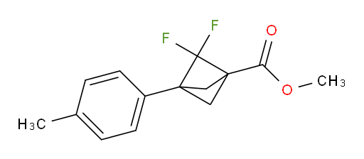 Methyl 2,2-difluoro-3-(4-methylphenyl)bicyclo[1.1.1]pentane-1-carboxylate