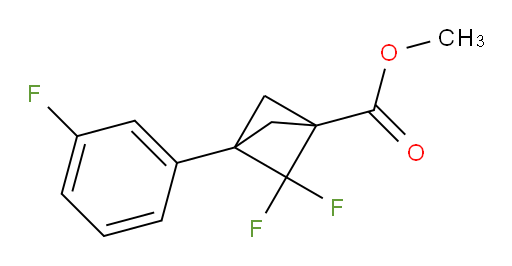 Methyl 2,2-difluoro-3-(3-fluorophenyl)bicyclo[1.1.1]pentane-1-carboxylate
