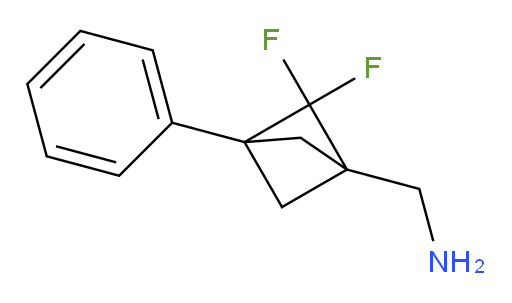 2,2-Difluoro-3-phenyl-bicyclo[1.1.1]pentane-1-methanamine