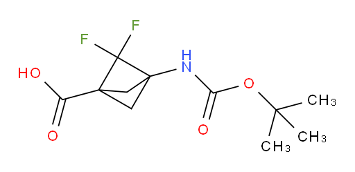3-((tert-butoxycarbonyl)amino)-2,2-difluorobicyclo[1.1.1]pentane-1-carboxylic acid