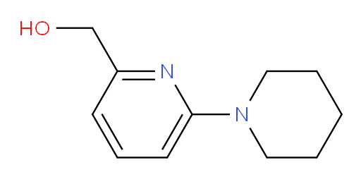 6-(1-Piperidinyl)-2-pyridinemethanol (ACI)
