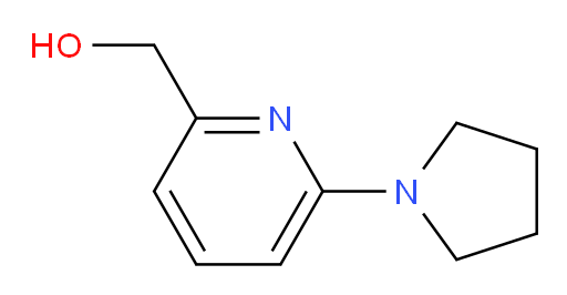6-(1-Pyrrolidinyl)-2-pyridinemethanol (ACI)